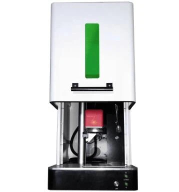 Mașină de marcare cu laser de fibre laser compacte de 20 W cu capac închis complet